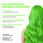 Color Depositing Hair Mask – Neon Green