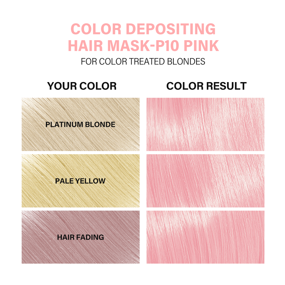 Color Depositing Hair Mask – P10 Pink