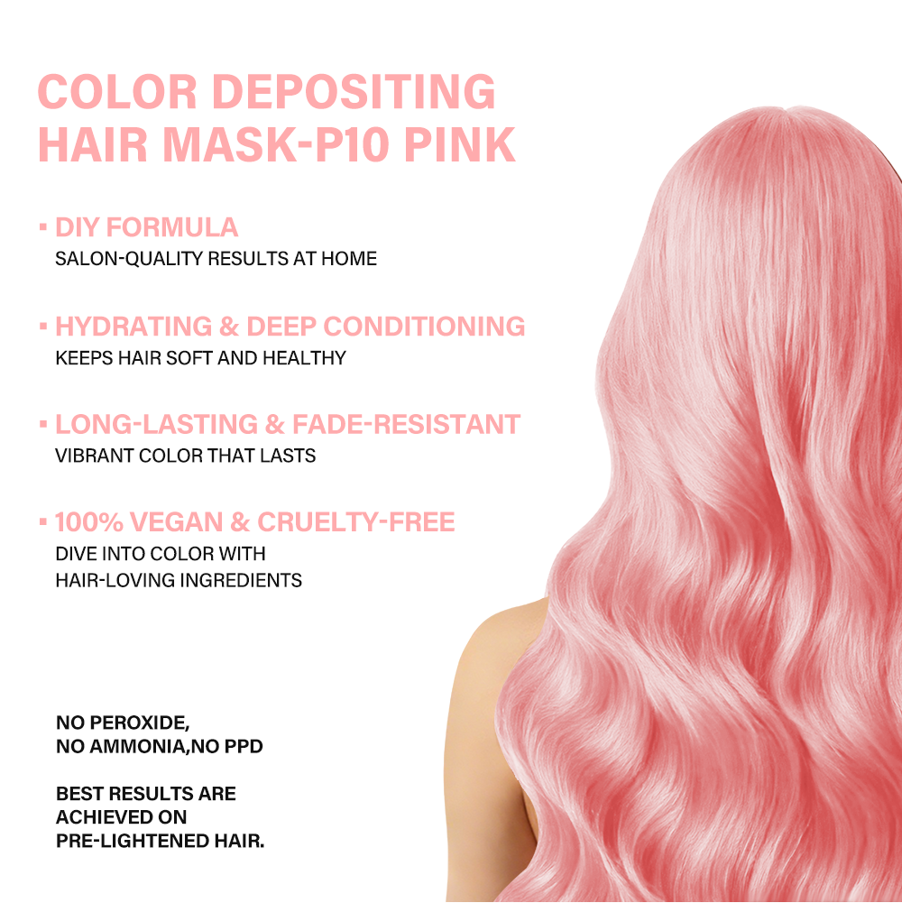 Color Depositing Hair Mask – P10 Pink